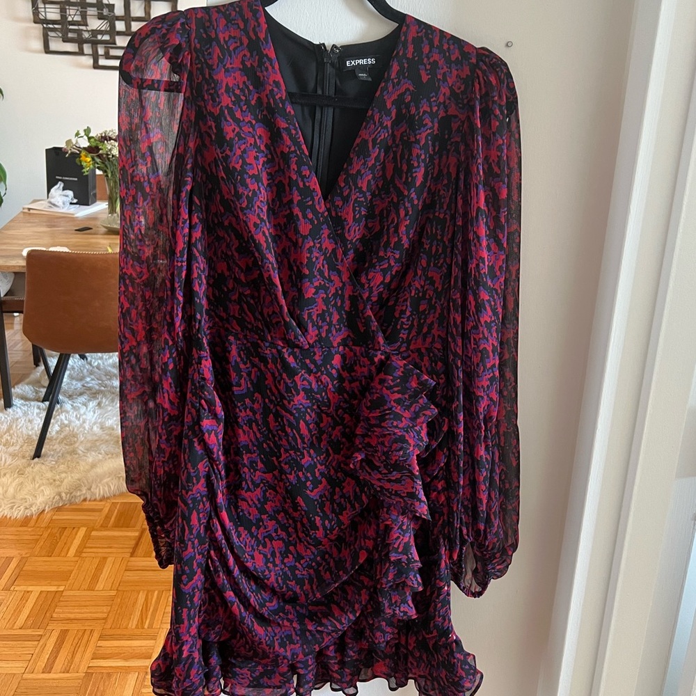 Express, Size S. Long sleeve mini dress